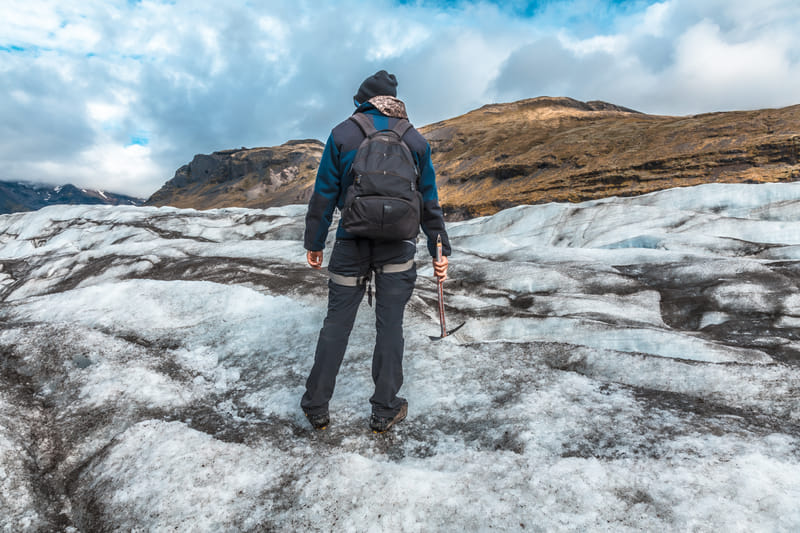 Sólheimajökull glacier hiking with guides