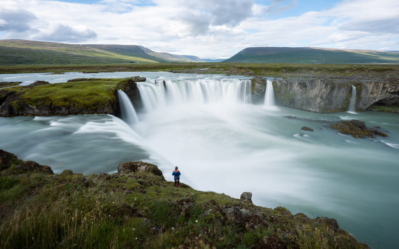 Goðafoss waterfall of the gods