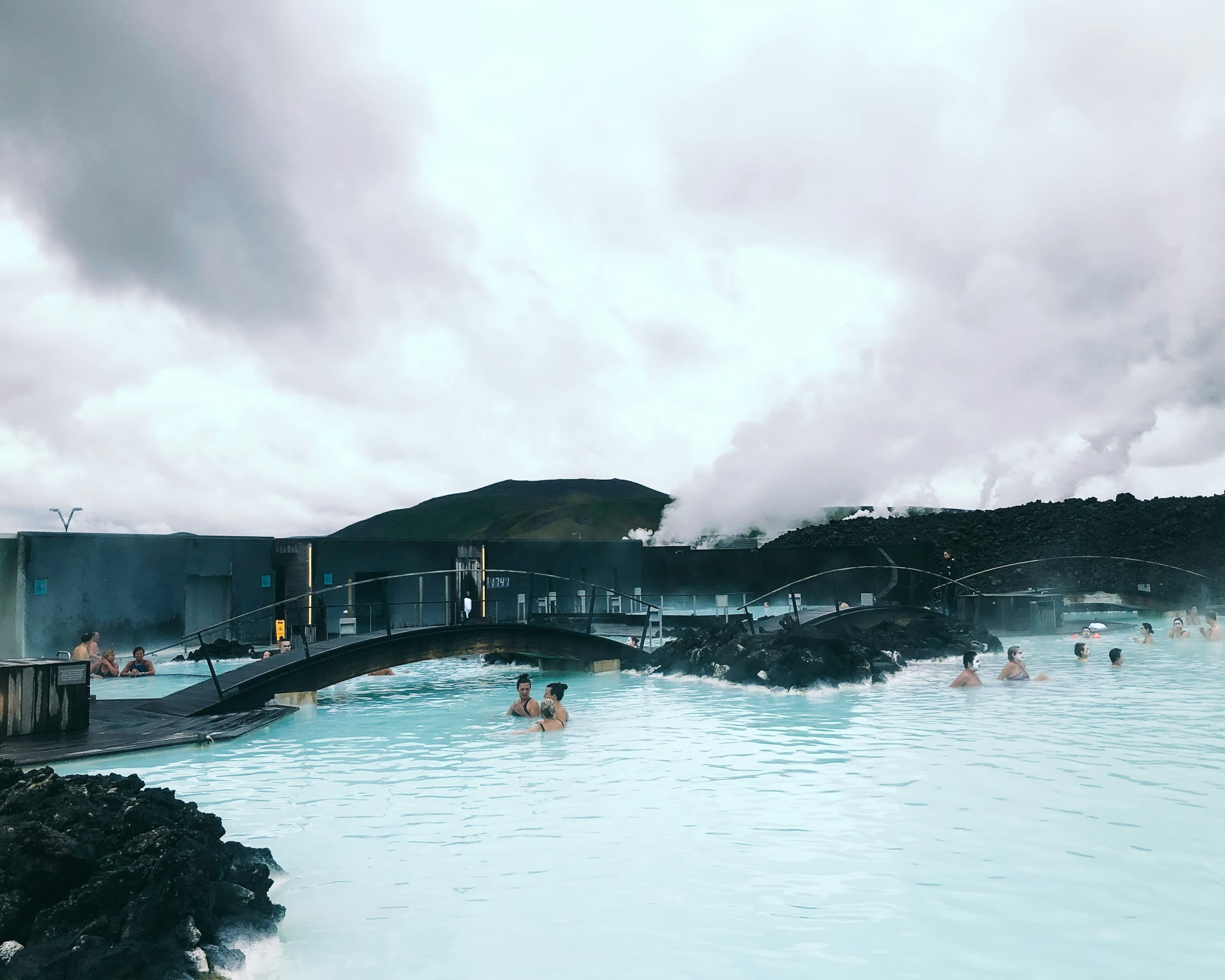 Blue Lagoon geothermal spa in Iceland