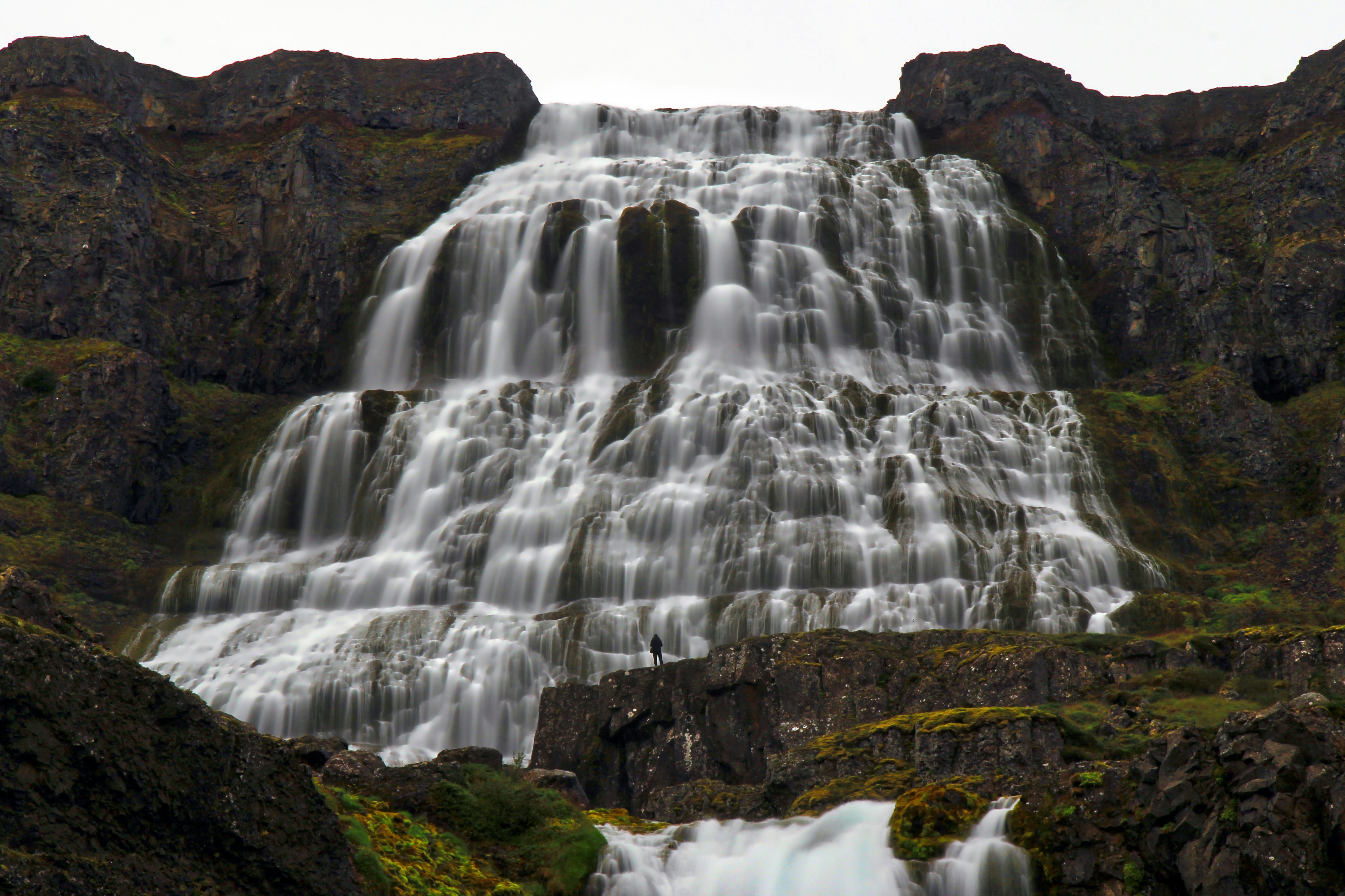 Dynjandi waterfall in Iceland's Westfjords